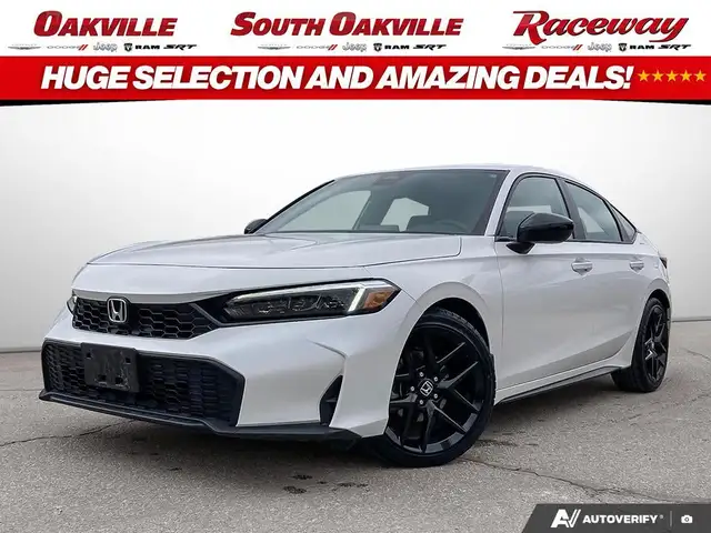 2025 Honda Civic SPORT | FORWARD COLLISION & LANE DEPART ASSIST