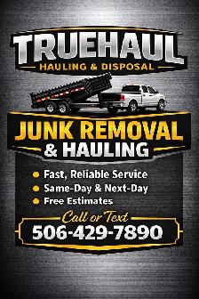 Junk Removal & Hauling – Same Day Service