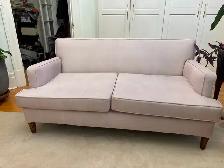 Compact Sofa / loveseat – Perfect for Small Spaces 230$ Nego
