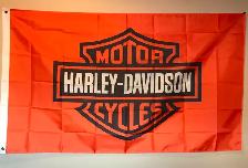 NEW Outdoor/indoor Harley Davidson Flag / sign 3ft X 5ft - Photo 2