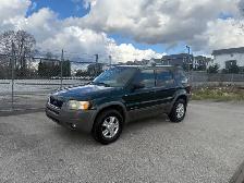 2002 FORD ESCAPE XLT 4WD AUTOMATIC A/C LEATHER MOONROOF ALLOYS ! - Photo 2