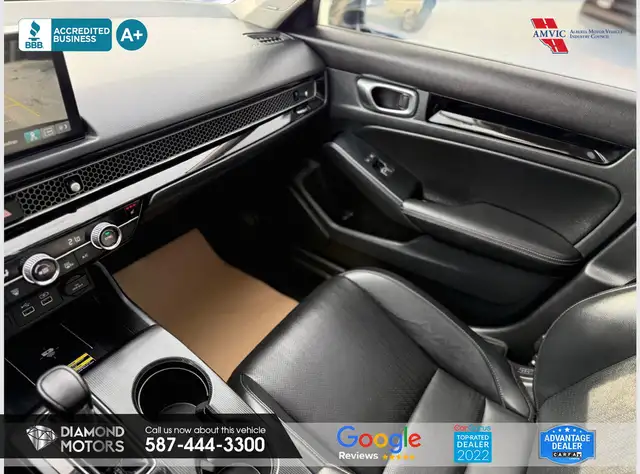 2024 Honda Civic Touring - No Accidents - Leather - Remote Start - Photo 14