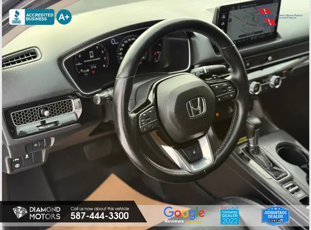 2024 Honda Civic Touring - No Accidents - Leather - Remote Start - Photo 15