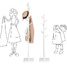 VASAGLE Freestanding Coat Rack - Photo 8