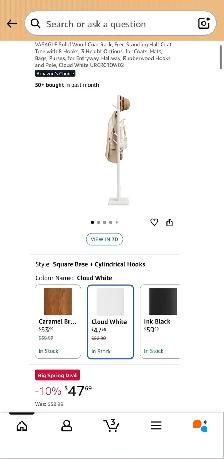 VASAGLE Freestanding Coat Rack - Photo 10