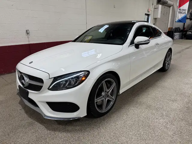 2018 Mercedes-Benz C-Class C 300 4MATIC Coupe AMG PACKAGE - BLUE - Photo 2