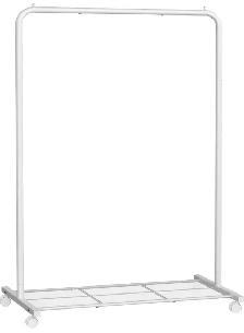 SONGMICS Rolling Garment Rack with Shelf