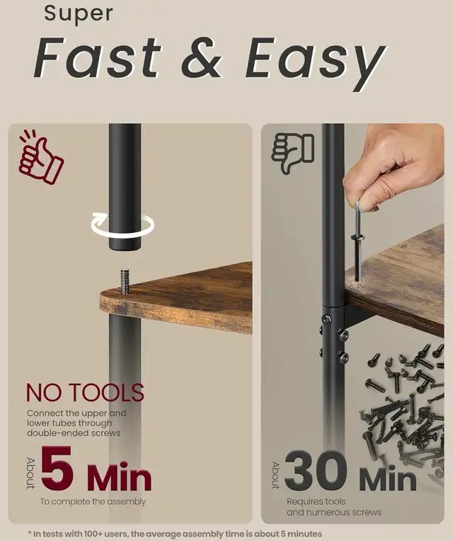 3-Tier Slim Storage Shelf - Photo 4