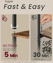 3-Tier Slim Storage Shelf - Photo 4