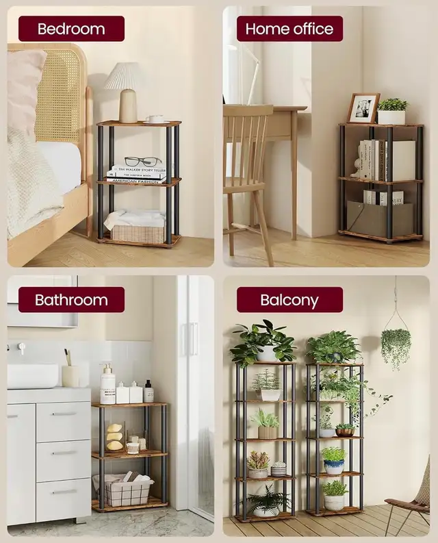 3-Tier Slim Storage Shelf - Photo 5