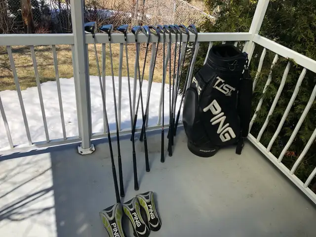 Ping golf set & ping bag