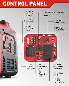 ERAYAK 4500iPDM DUAL-FUEL INVERTER GENERATOR - HOME & CAMPING - Photo 8