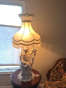 TWO CAPONTIMODE ITALIAN LAMPS it is estate sale GIVE AN OFFEr
