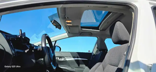 2014 honda civic sports ex taffeta white sedan - Photo 8