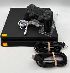 1TB Playstation 4 Slim - Complete with Wires & PS4 Controller