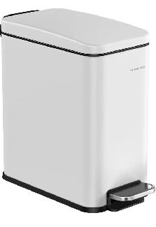 SONGMICS Slim Bathroom Trash Can