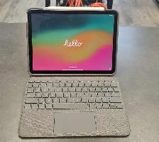 iPad Air 5th Gen with Logitech keyboard and iPencil