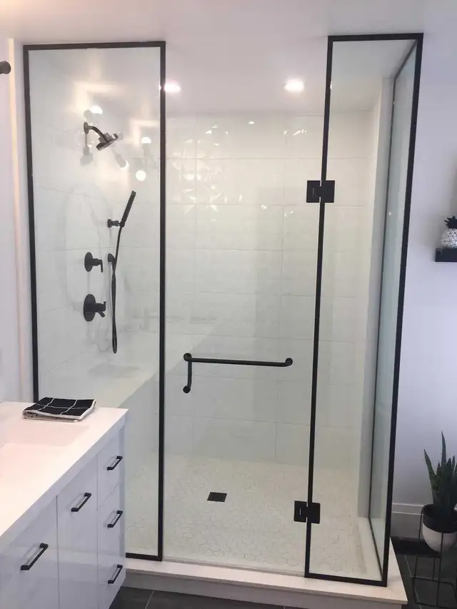 Custom Frameless Glass Showers & Railing - Photo 2