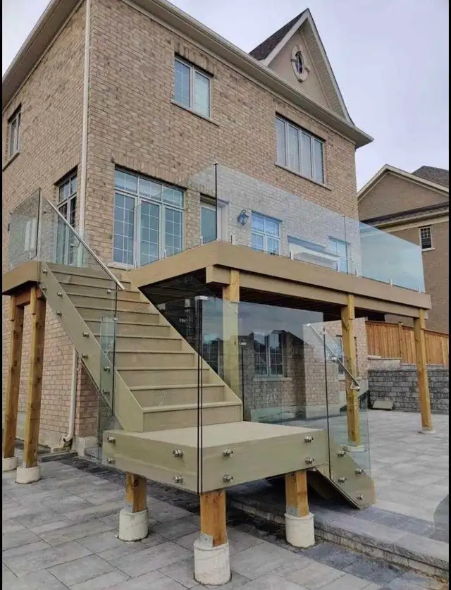Custom Frameless Glass Showers & Railing - Photo 4