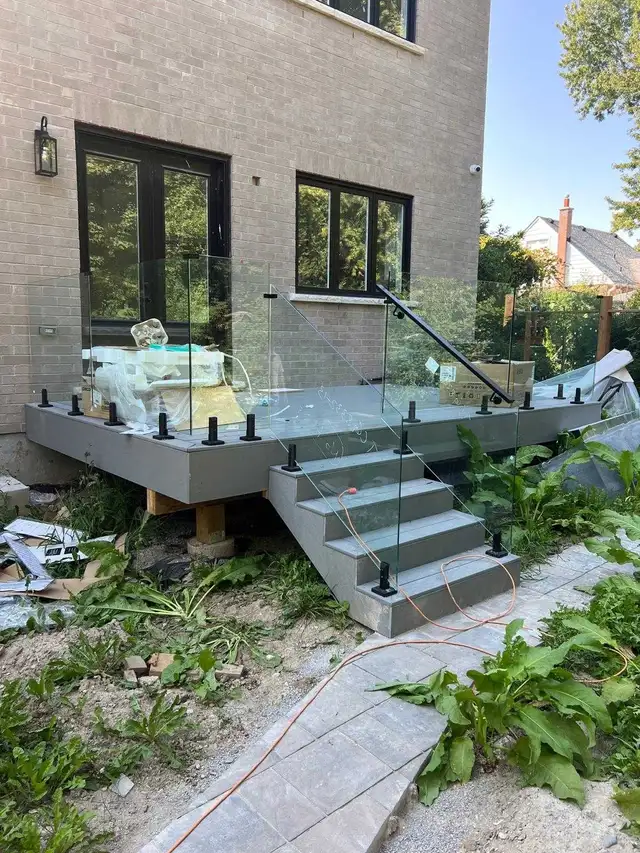 Custom Frameless Glass Showers & Railing - Photo 7
