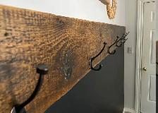 reclaimed barn wood coat rack - Photo 2