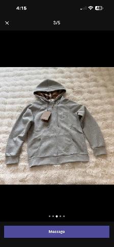 Burberry Mens Hoodie Brand New w Tags