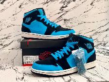 AIR JORDAN 1 MID ''DARK POWDER BLUE'' 2014