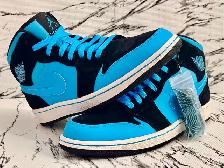 AIR JORDAN 1 MID ''DARK POWDER BLUE'' 2014 - Photo 4