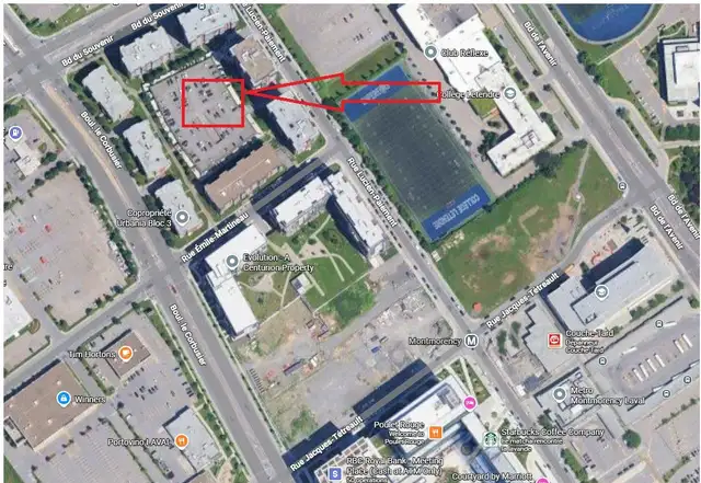 Stationnement privé couvert Urbania - Montmorency, Laval