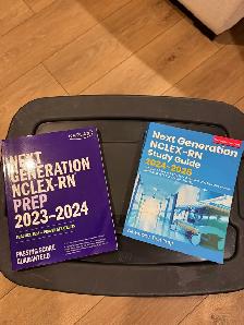 NCLEX PREP AND OTHER NURSING TEXTS