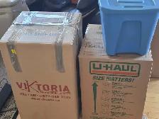 Labour Required to Move Boxes Around the House and Storage Today