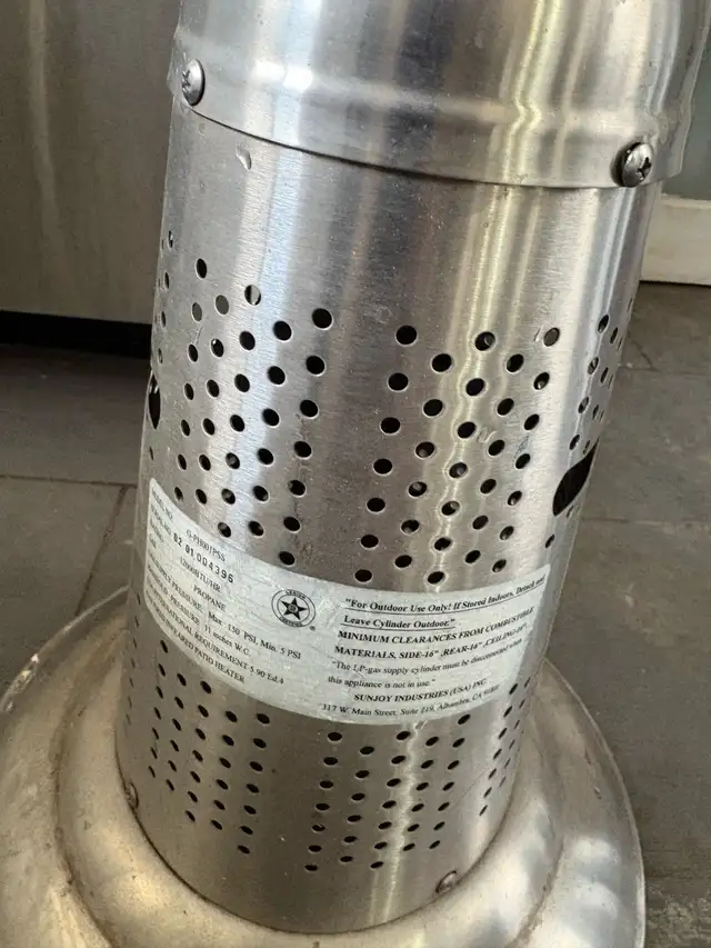 Sunjoy Portable Propane Patio Heater - Photo 4