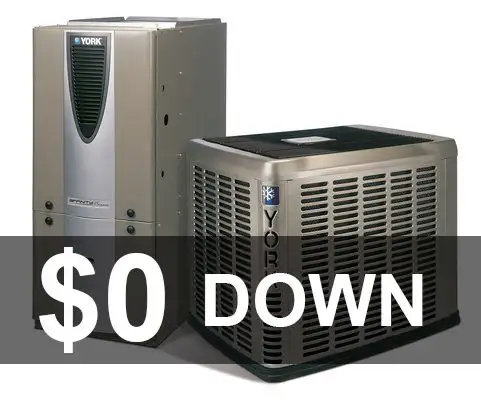 CENTRAL AIR CONDITIONER / FURNACE -  $0 DOWN -FREE INST