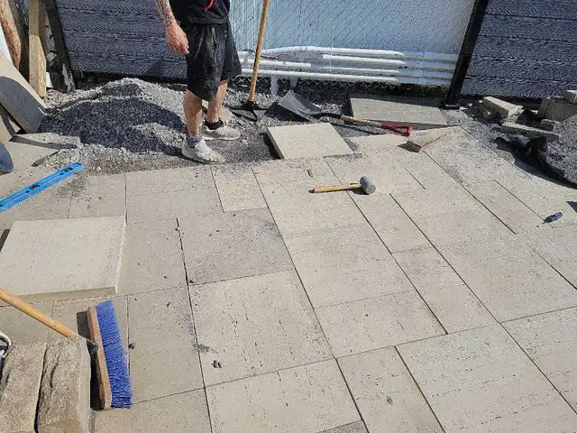 pavé uni / reparation / remise a neuf / neuf