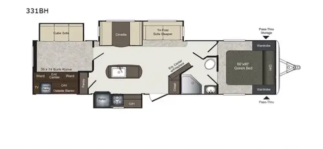 2017 Keystone Laredo 331BH - Stored Inside - Photo 10
