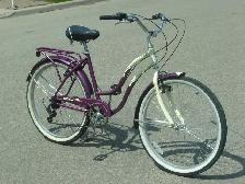 LIKE NEW LADIES 26' HYBRID SCHWINN SANCTUARY 7 SPD CRUISER BIKE!
