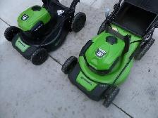 SELLING A GREENWORK 20 INCH CORDLESS SELF PROPELLED LAWN Mower - Photo 2