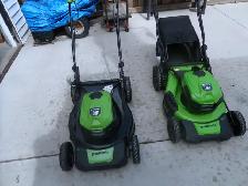 SELLING A GREENWORK 20 INCH CORDLESS SELF PROPELLED LAWN Mower - Photo 3