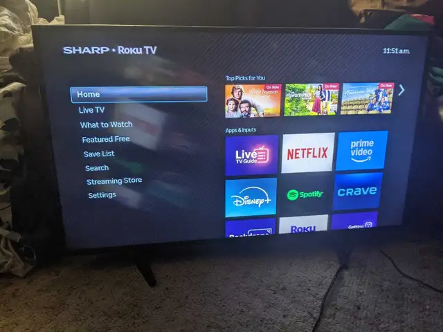 43' Roku Smart tv