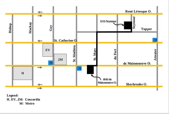 4½ rénové et ensoleillé au centre-ville Montreal métro Guy-Conco - Photo 2