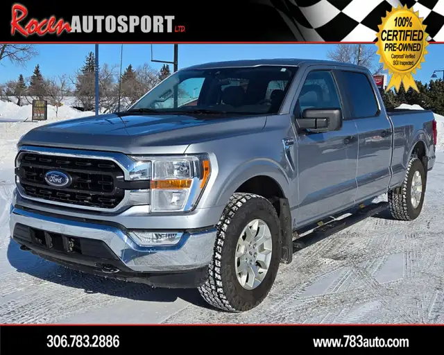CERTIFIED 2022 F150 XLT SUPERCREW 5.0L 4X4 - NAV   MORE -YORKTON