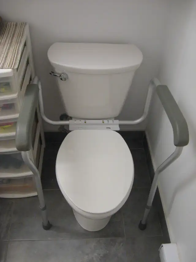 Bras d aide a la toilette
