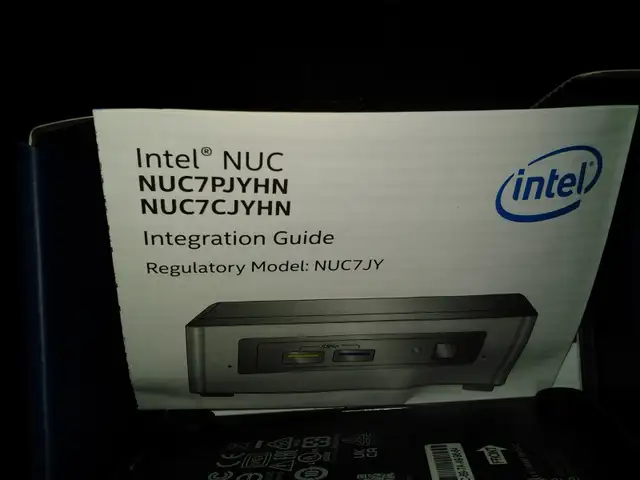 Intel® NUC Kit NUC7PJYHN (Barebones Mini PC) quadcore 8g ddr4 2 - Photo 4