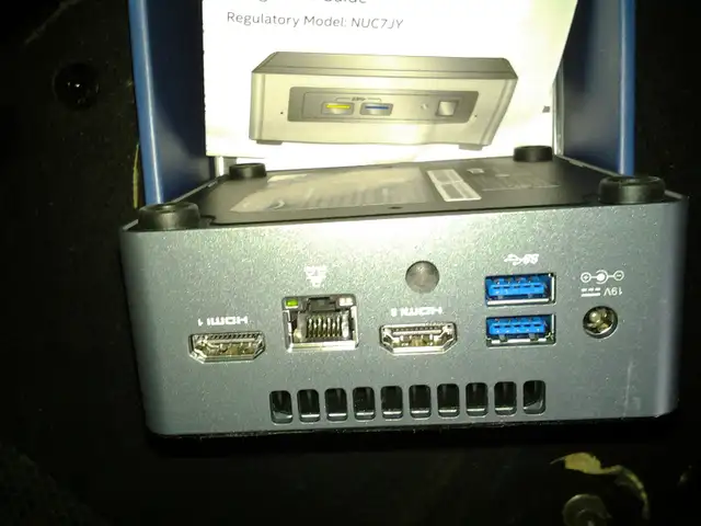 Intel® NUC Kit NUC7PJYHN (Barebones Mini PC) quadcore 8g ddr4 2 - Photo 5