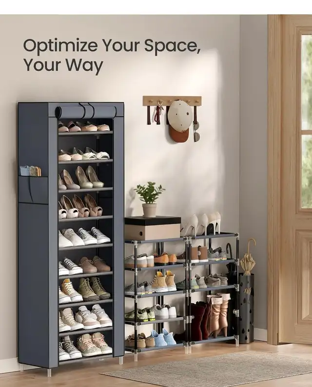 10-Tier Shoe Rack - Photo 2