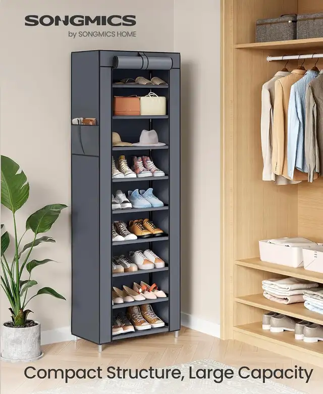 10-Tier Shoe Rack - Photo 4