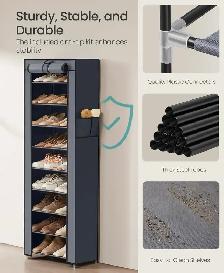 10-Tier Shoe Rack - Photo 6