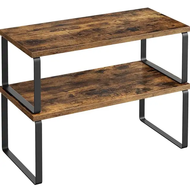 2-Tier Expandable Shelf Organizer