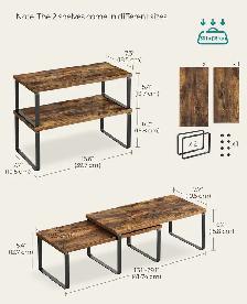 2-Tier Expandable Shelf Organizer - Photo 2