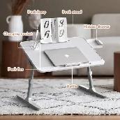 Brand New Foldable Lap Desk with Charging Port & Book Stand $59 - Photo 5